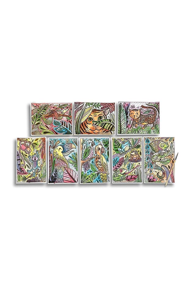 Magic Paint Boyama Seti - Magic Jungle - 4