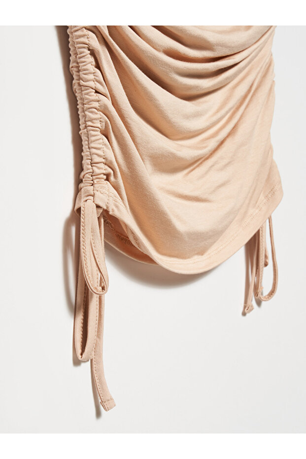 20680 Crop Top-Bej - 3