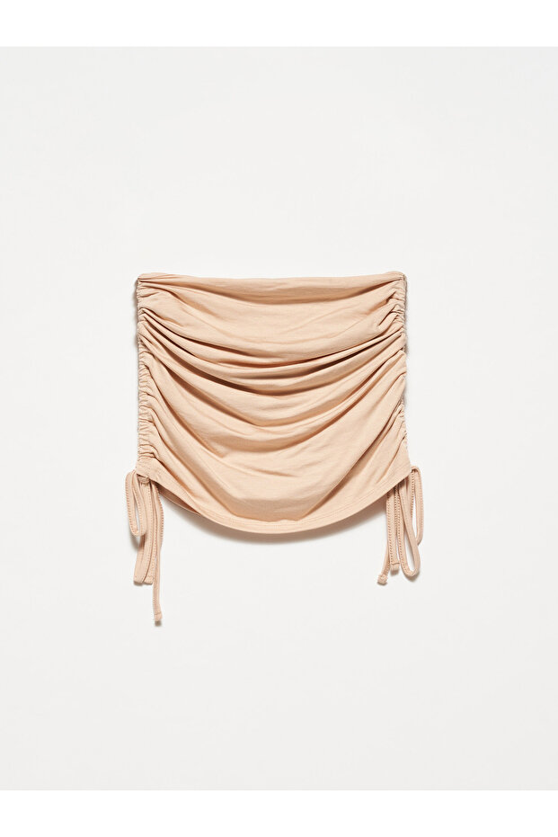 20680 Crop Top-Bej - 1