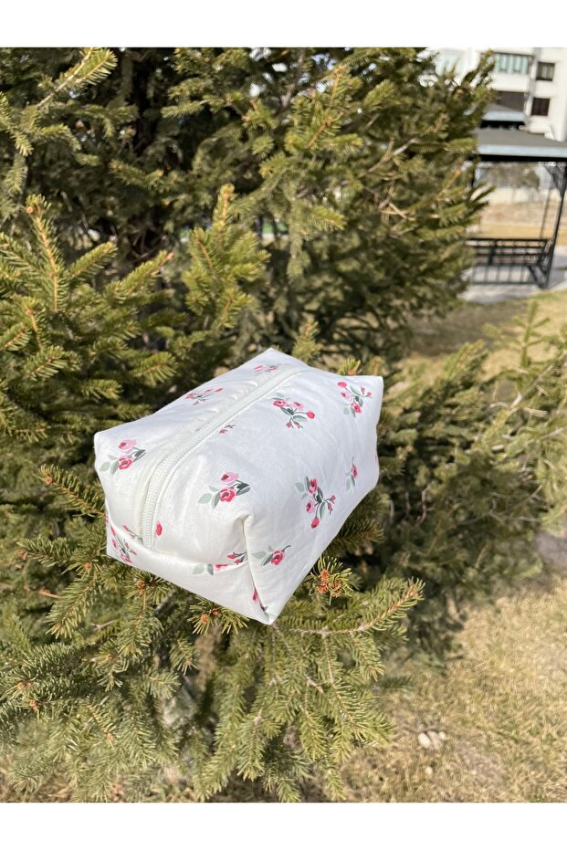 حقيبة مكياج زهرية - 2