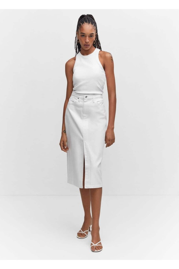 Sırt Dekolteli Halter Bluz - 2