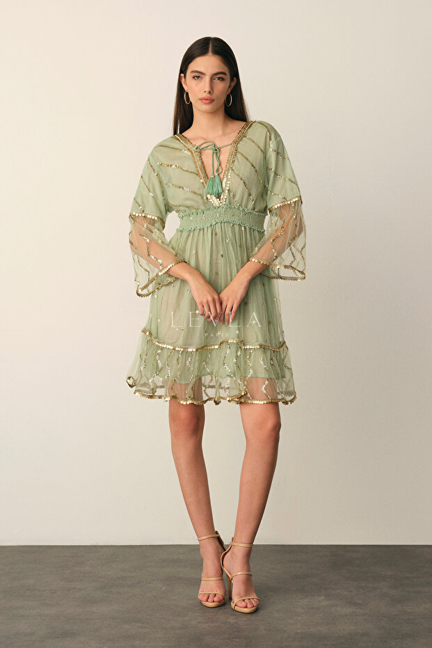 Neta Short Dress - 3