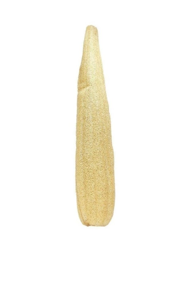Pouch Bathhouse Pouch Pumpkin Fiber 60 - 70 cm Raw Pumpkin Fiber Unprocessed Fiber Pumpkin
