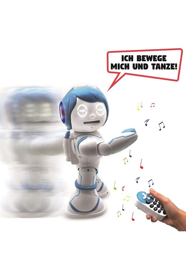 Pedagojik ve İki Dilli Almanca-İngilizce Robot, Yürüyen Konuşan Dans Eden Şarkı Söyleyen Robot - 4