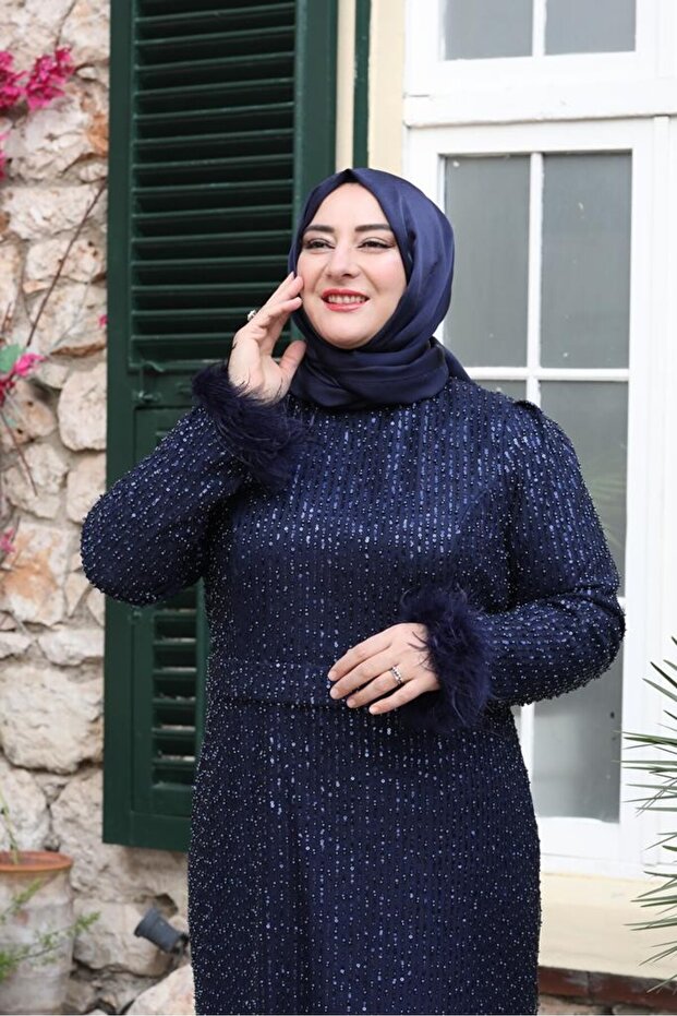 Tesettür Abiye | Alin| EMS - 4