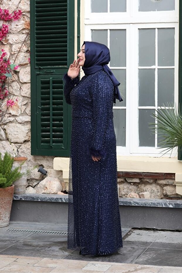 Tesettür Abiye | Alin| EMS - 3