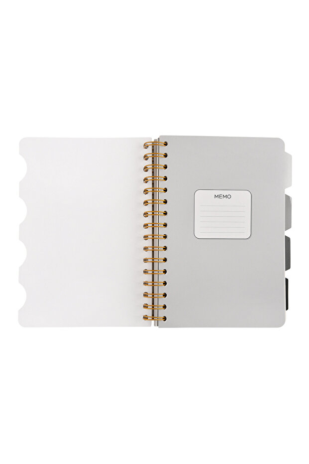 Spiral Notebook A5 with 4 Bookmarks, 30 MakeStriped, 30 MakeStriped, 30 MakeDotted, 30 MakeStraight - 6