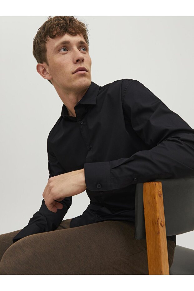 Gömlek - Siyah - 7