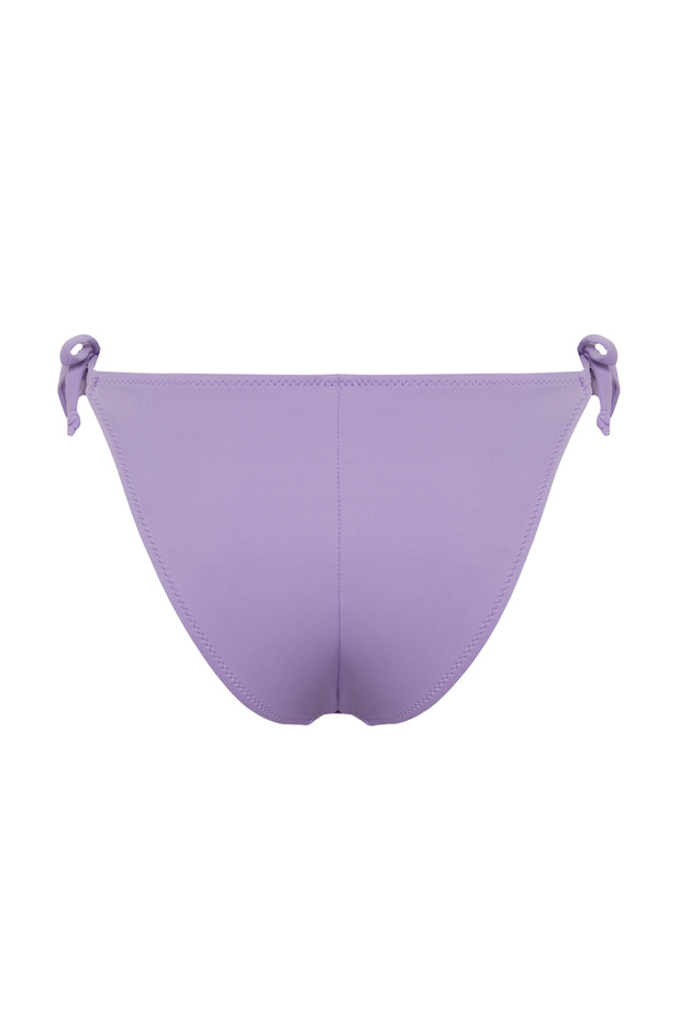 Lila Bağlamalı Normal Paça Bikini Altı TBESS22BA0045 - 6