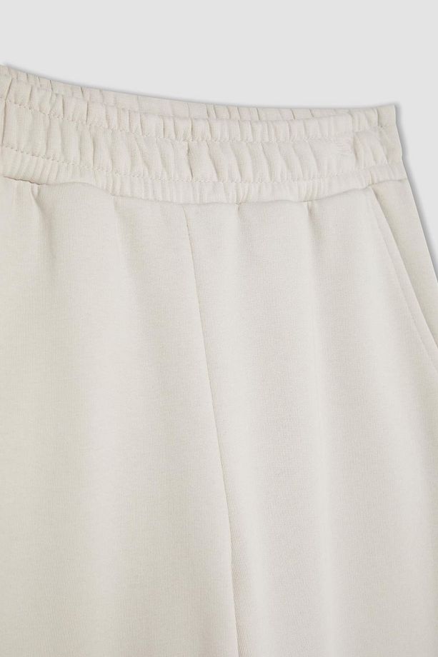 Beli Paçası Lastikli Basic Düz Cepli Kalın Jogger Eşofman Altı B1859ax24sp - 2