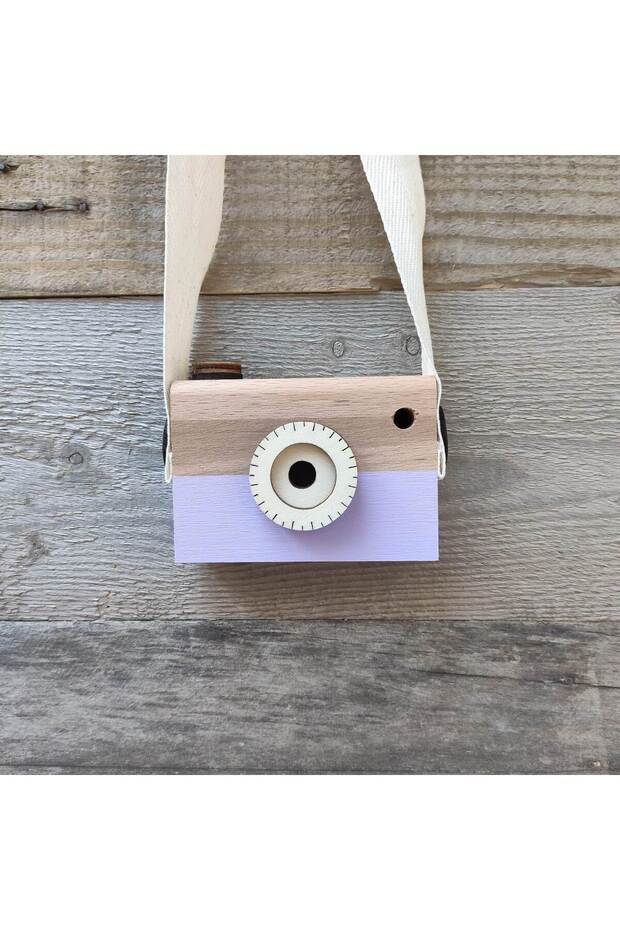 Wooden Toy Waldorf Camera Educational Baby Camera Montessori 1 Piece