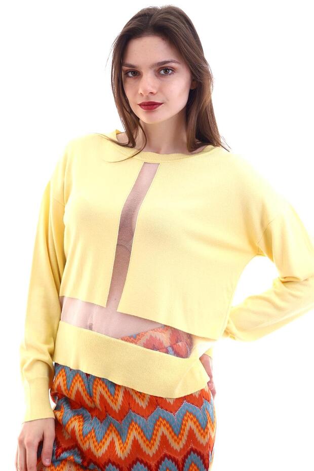 Transparan Kazak Sarı - 3