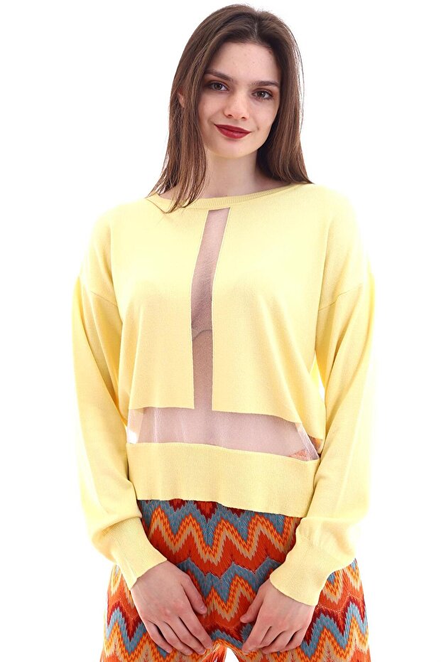 Transparan Kazak Sarı - 4