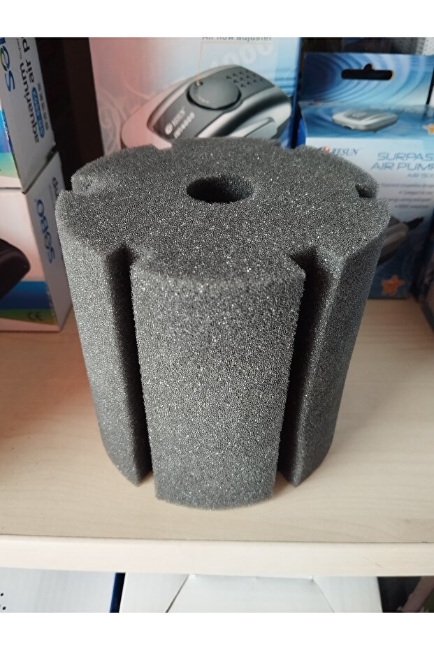 اسفنجة فلتر الأنابيب (10x11h) [أسود] - 1