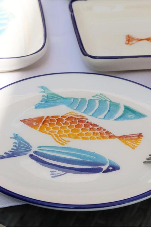 Fish Kaş 5 Parça 2 Kişilik Kahvaltı Seti - 5