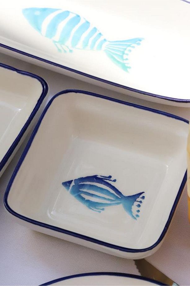 Fish Kaş 5 Parça 2 Kişilik Kahvaltı Seti - 7