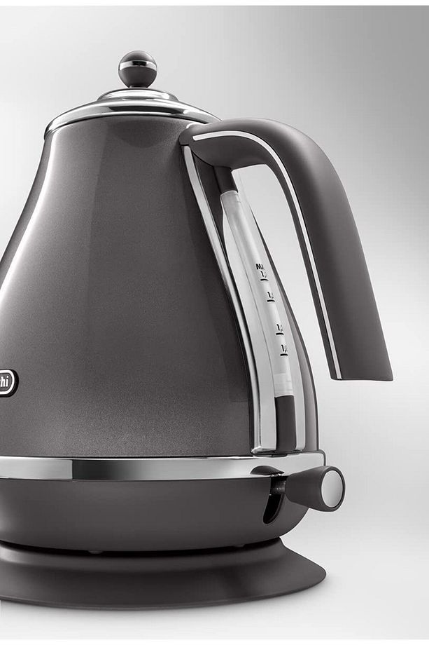 Delonghi De'longhi Icona Vintage KBOT2001.GY Su Isıtıcısı - 1,7 L, Su Seviyesi Göstergeli ve 360° Ta - 2