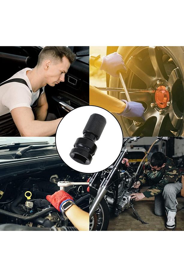 somun sökme darbeli matkap makinesi için mandrenli bits adaptörü tornavida vidalama sökme takma - 6