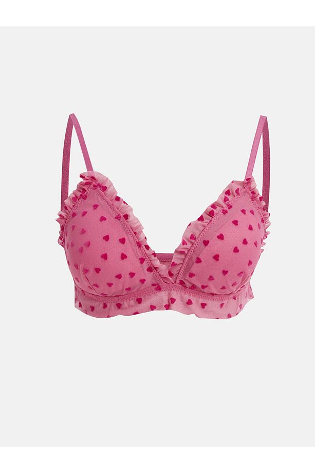 LCW DREAM Balensiz Dolgusuz Desenli Bralet - 1