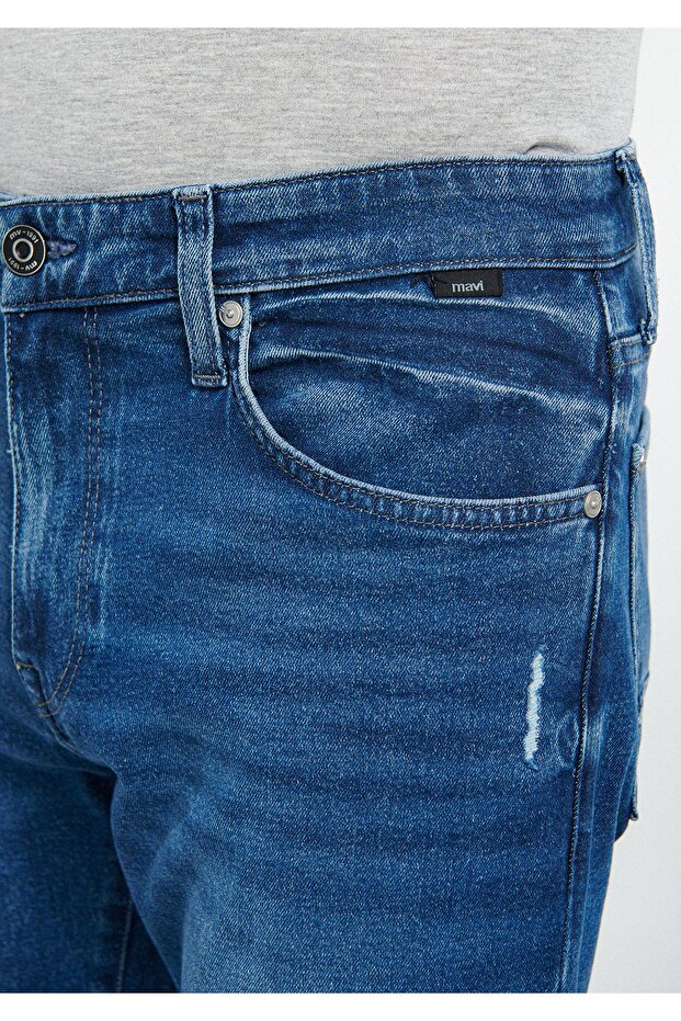 Milan Yırtıklı Street Jean Pantolon 0081083804 - 5