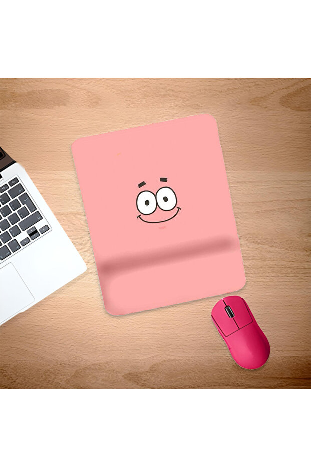 Star Patrick Rectangular Mouse Pad with All Wrist Support - 1