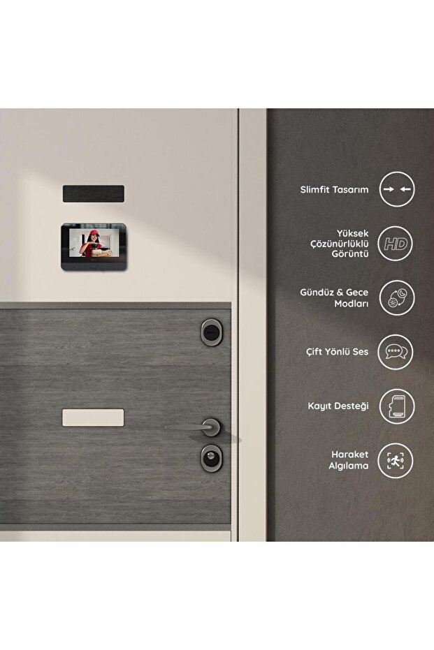 Eagle Akıllı Görüntülü Kapı Zili - 3