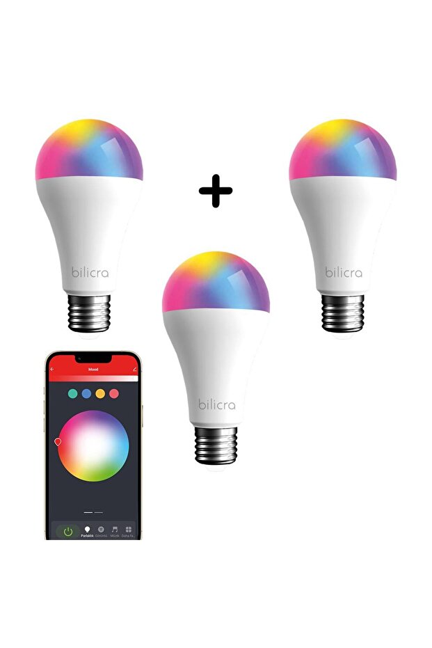 Akıllı Ampül 3'lü Set - 1