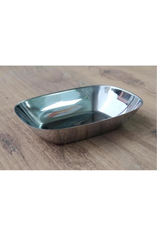 Çelik Kayık Tabak 304 17cm - 2