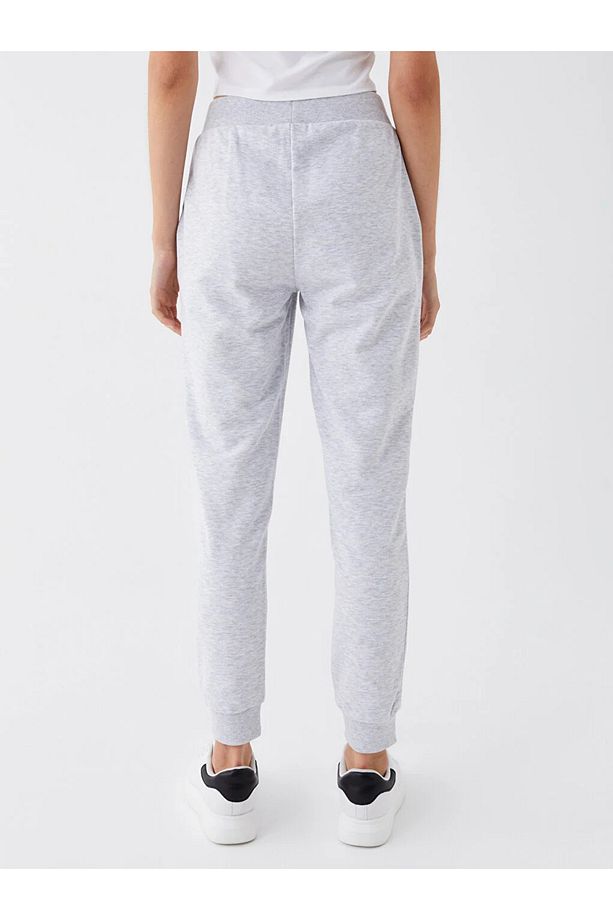 LCW Vision Kadın Beli Lastikli Düz Jogger Eşofman Altı - 5