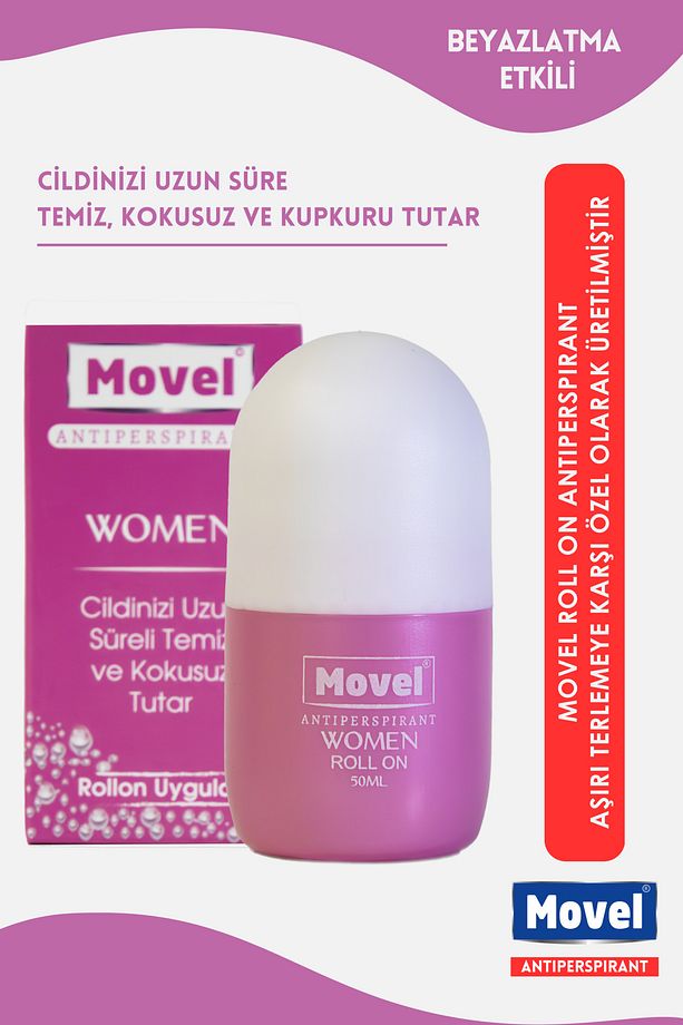 4 ADET Roll On El Ayak Koltukaltı Ter Ve Ter Kokusu Önleyici Women 50ml - 5