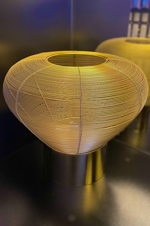 Gold Telli Şamdan/Mumluk - 2