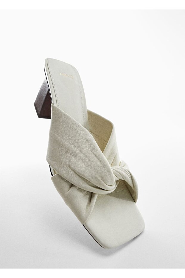 Sarmal Deri Sandalet - 6