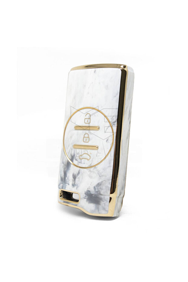 حافظة مفاتيح Lux Chery Tiggo 7 Pro 3 Button Smart Nano Marble منقوشة بجودة 1