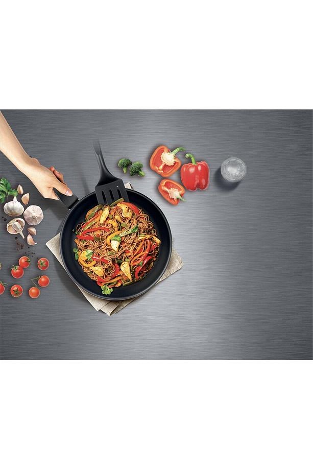 Titanyum 2X Xl Force Wok Difüzyon Tabanlı Tava - Siyah - 28 cm - 2