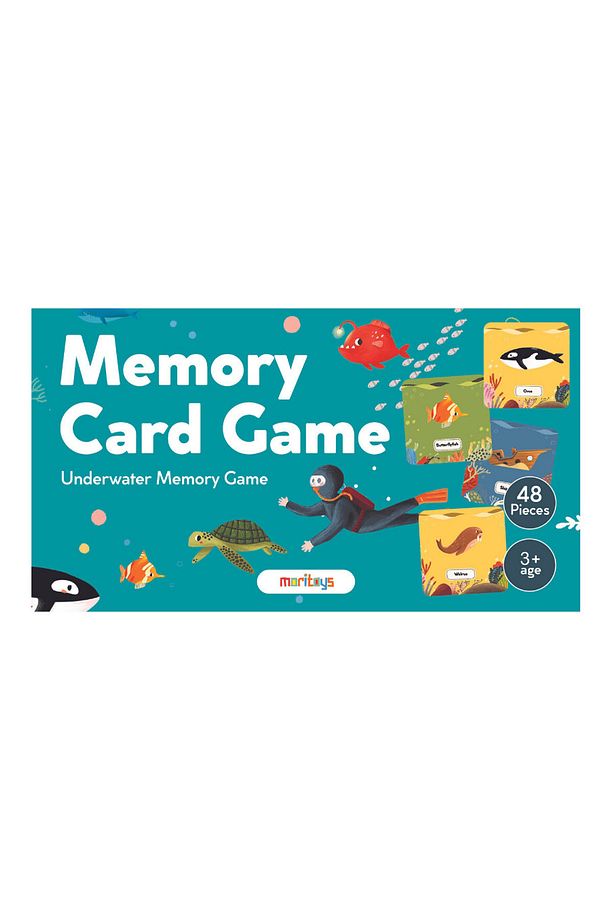Memory Card Game 48 Kartlı Sualtı Hafıza ve Eşleştirme Oyunu - 1