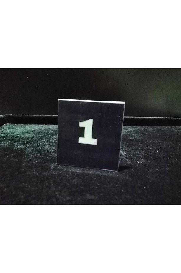Yapışkanlı PVC İsimlik  Etiketlik ve 1-10 Siyah Numaralar Peçetelik Dolap Numaraları Sayı Takımı - 7
