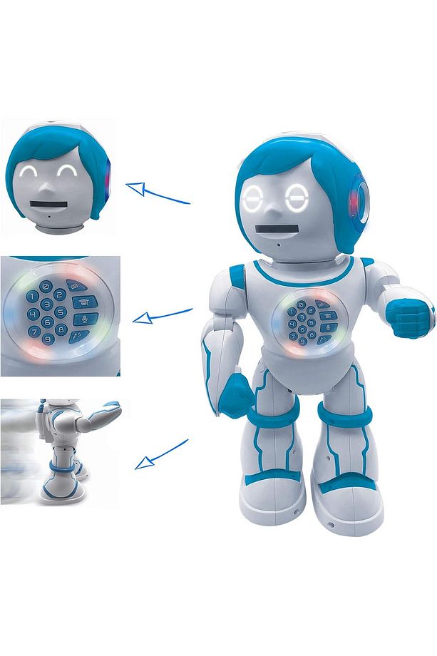 Pedagojik ve İki Dilli Almanca-İngilizce Robot, Yürüyen Konuşan Dans Eden Şarkı Söyleyen Robot - 8