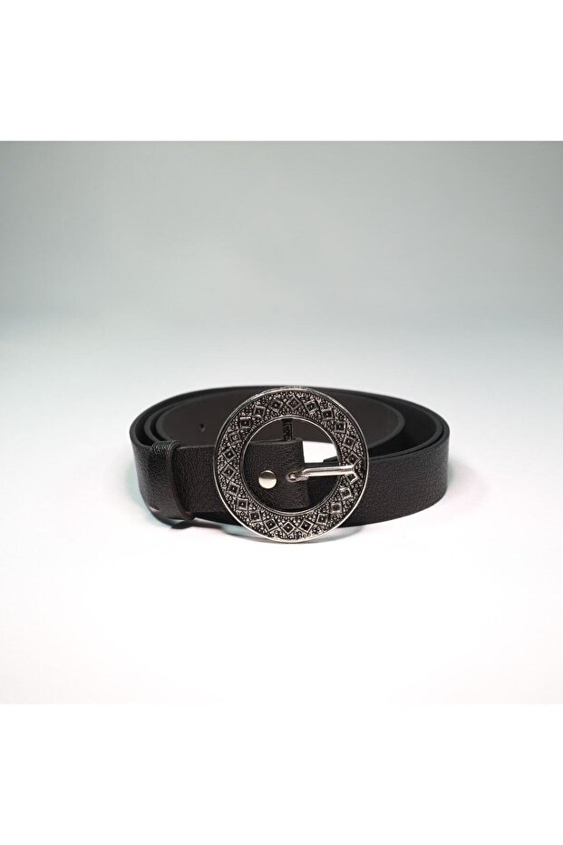 Eskitme Tokalı Basic Kemer - 4