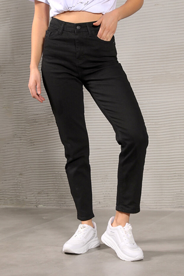 Women's High Waist Mom Jean