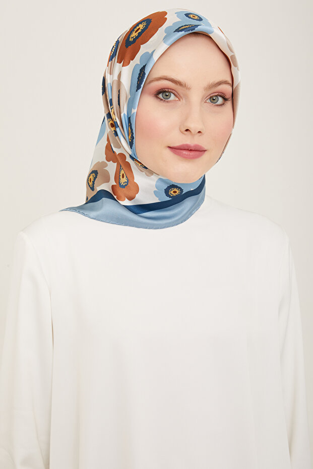 ARMİNE İPEK EŞARP 9106D (T) - 1