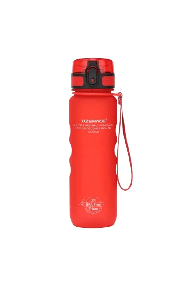 Uzspace 500ml Soft-Touch Tritan Water Bottle with Holding Support