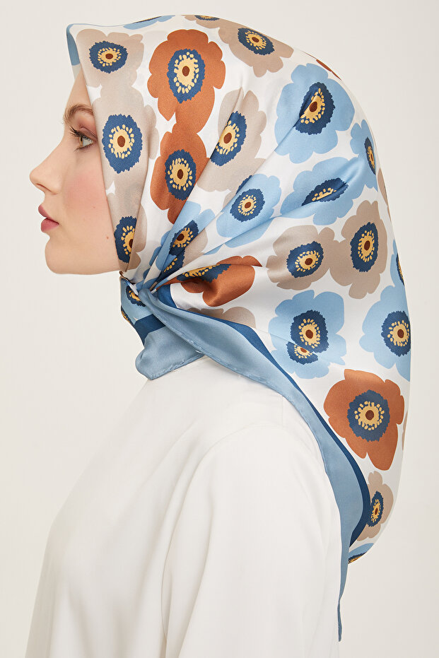 ARMİNE İPEK EŞARP 9106D (T) - 3