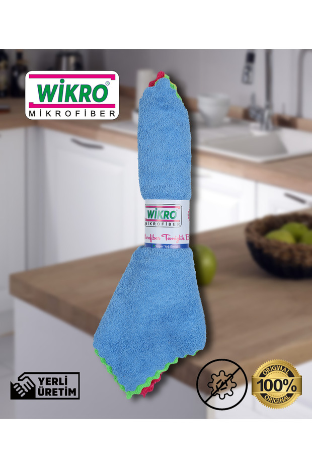 4 Adet Mikrofiber Temizlik Bezi