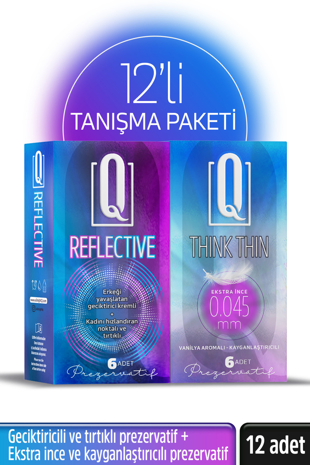Q Reflective Think Thin 12’li - 1
