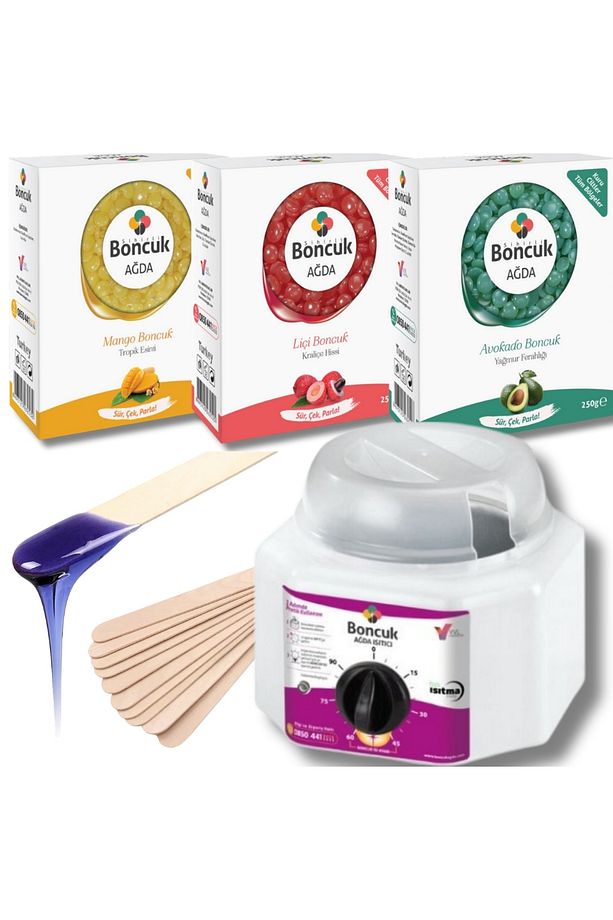 VİVOL BONCUK 3 ÇEŞİT SOYULABİLİR SİR AĞDA MAKİNE SPATULA SET - 1