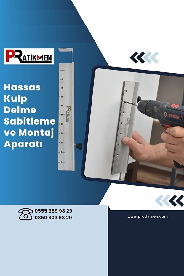 Precision Handle Drilling Fixing and Mounting Tool 224 mm