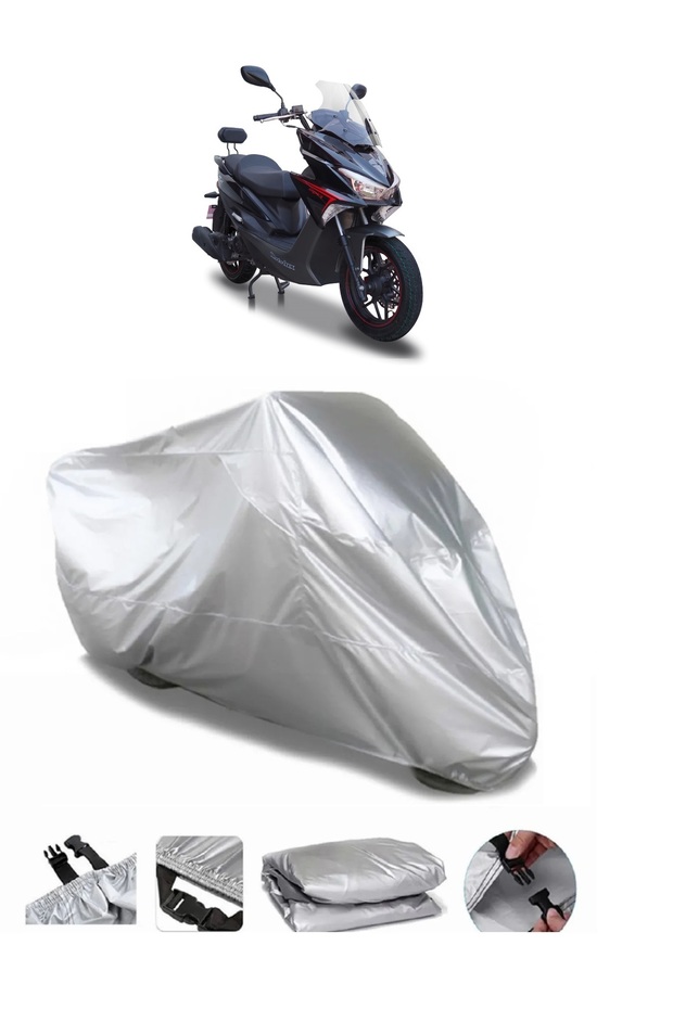 Motolux MTX 125 GRAY WATERPROOF MOTORCYCLE BRAND PREMIUM Compatible