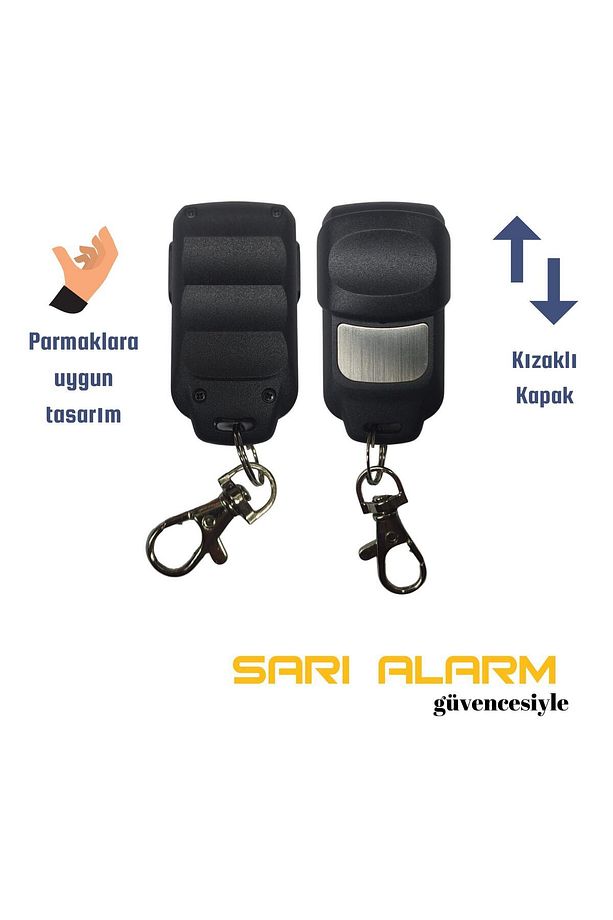 Rolling (NİCE, BFT, HİLAND, FAAC VB) Olabilen Fıx Akıllı Kumanda Garaj Kepenk Bariyer Kumandası - 2