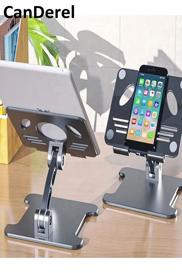 Alüminyum Tablet standı Notebook Laptop Telefon Standı Taşınabilir İpad Standı Notebook Yükseltici - 1