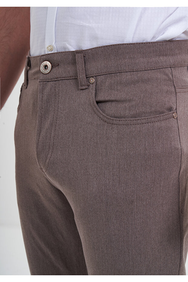 بنطلون ليكرا نحيف مناسب - 3